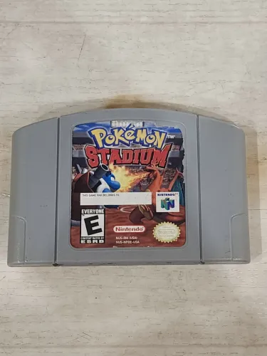 Pokémon Stadium capture seu monstro  de Nintendo 64 