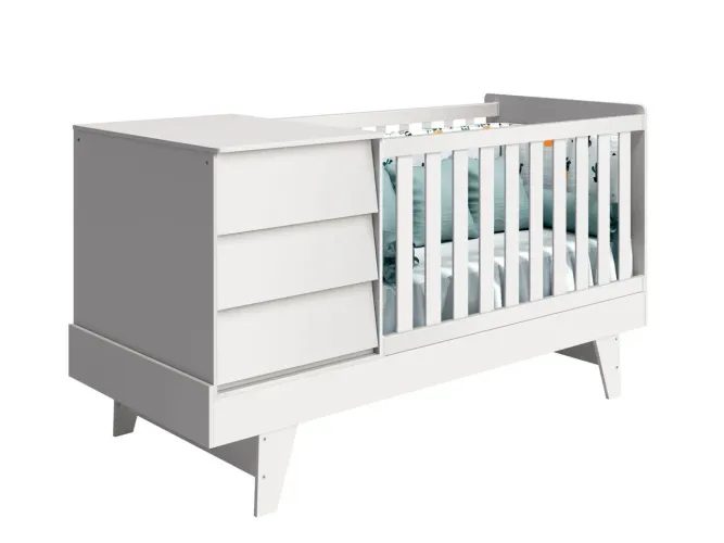 Berço americano Prince reller branco