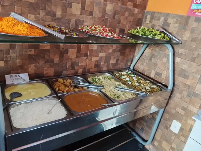 self-service de oito cubas