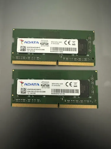 2 x 4gb ddr4 3200mhz Adata