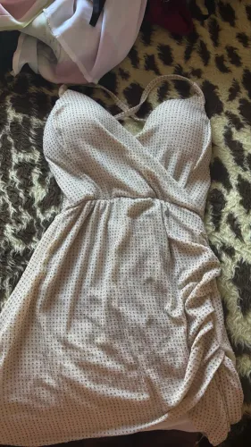 Vestido nude de brilho 