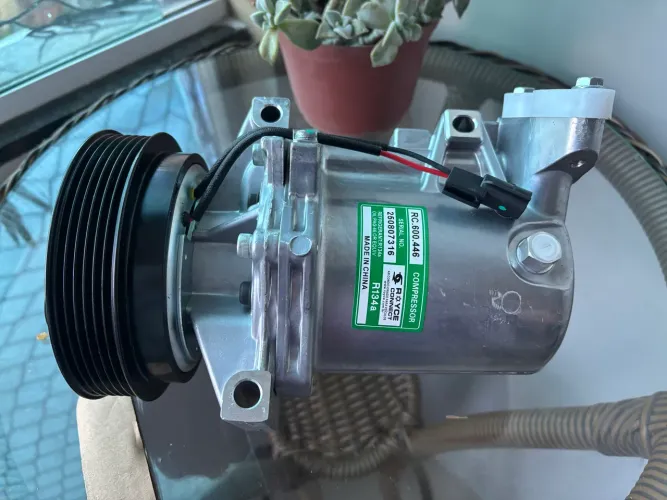 Compressor de ar, do Sandero 1.6 2013 a 2017