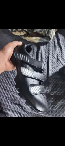 Sapatilha de ciclismo MTB clip, 41, mas serve 42 também...