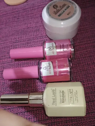 Kit alongamento em gel