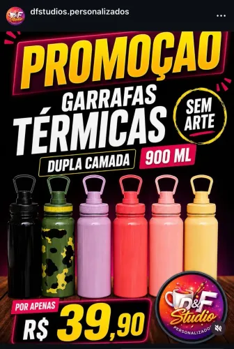 Canecas e garrafas 