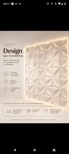 Placas De Gesso 3d
