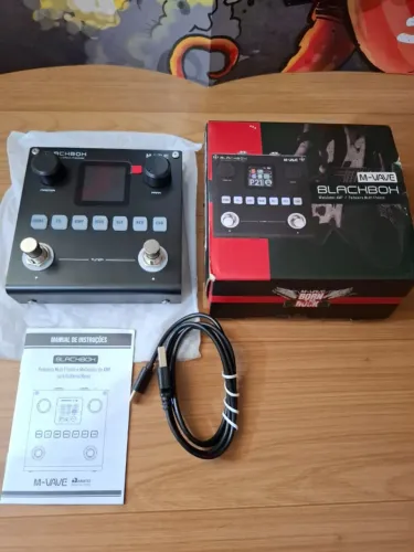 Pedaleira de Efeitos M-VAVE BlackBox