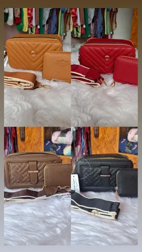 Kit de Bolsa Caixinha + Carteira ?