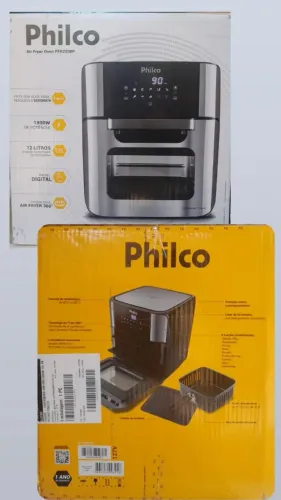 Vendo air fryer oven da Philco, na caixa nova, nunca usada.