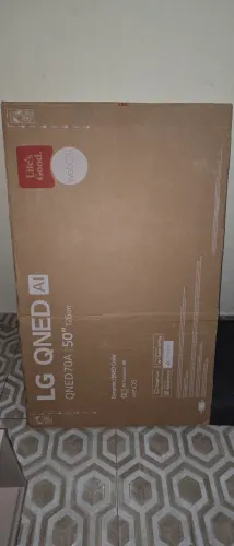 Nova Smart TV LG QNED Mini LED AI 4K QNED70 50 polegadas 2026