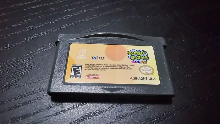Jogo Bubble bobble original americano para GBA