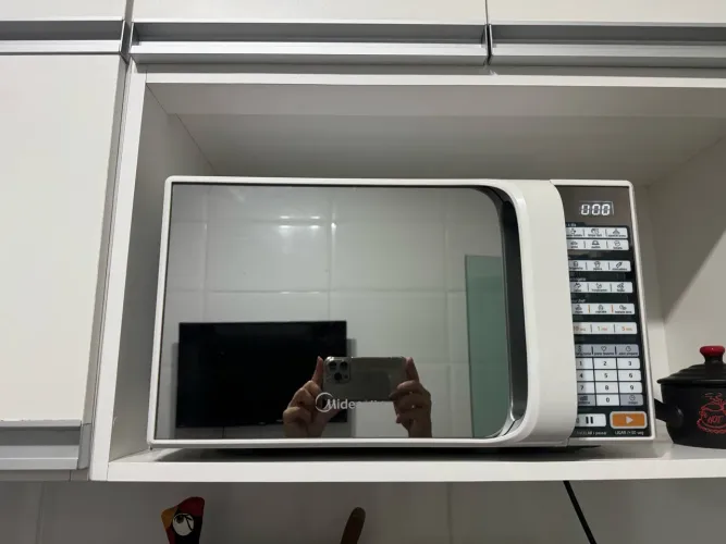 ? VENDO MICRO-ONDAS MIDEA ? FUNCIONANDO PERFEITAMENTE! 