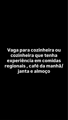 Cozinheira ou cozinheiro