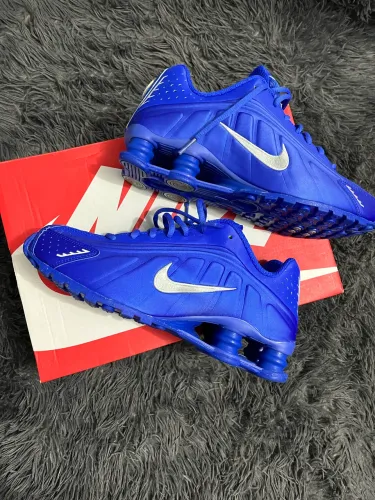 Nike Shox R4 Racer Blue Original, não lançado no Brasil