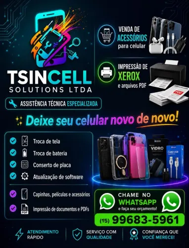 Assistência técnica TSIncell Solutions 