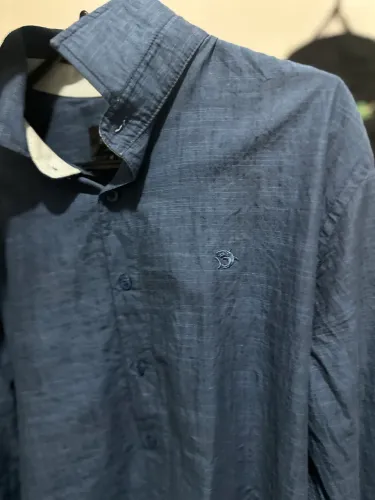Camisa Social Blue Shark Tam/4