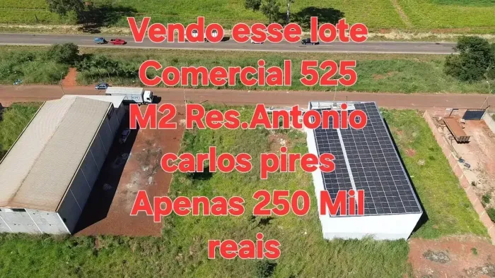 Lote Comercial Escriturado Residencial Antônio Carlos Pires ( Goiânia Goiás)