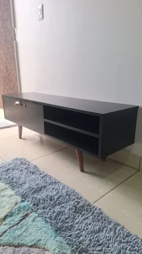Rack para TV em MDF - Preto