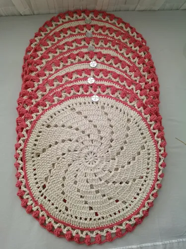 Sousplat de crochê 