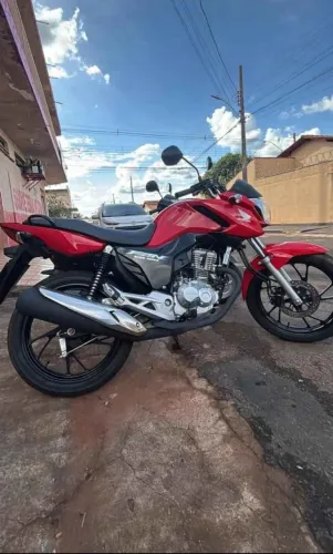 Moto Honda Fan 160 flex único dono