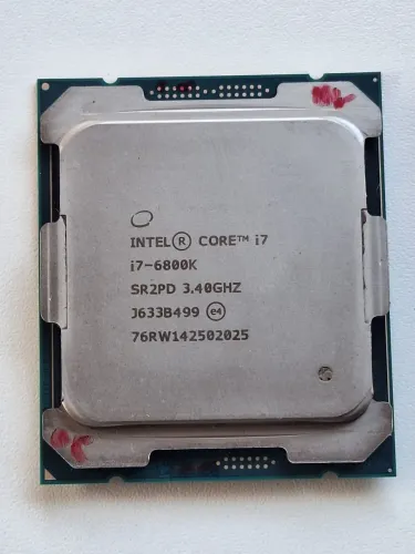 Processador i7 6800k socket 2011 ddr4 