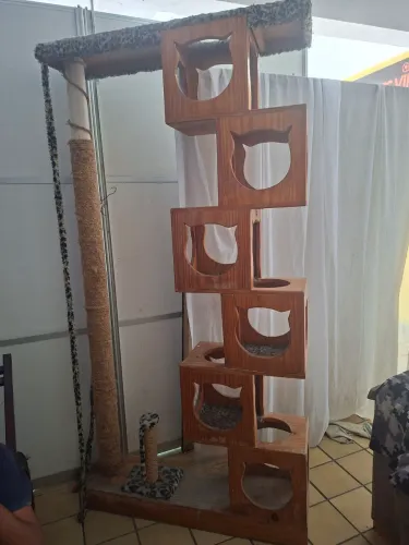 Poleiro pra gato
