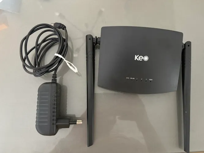 Roteador Wi-Fi Keo KLR 301 com Fonte Original