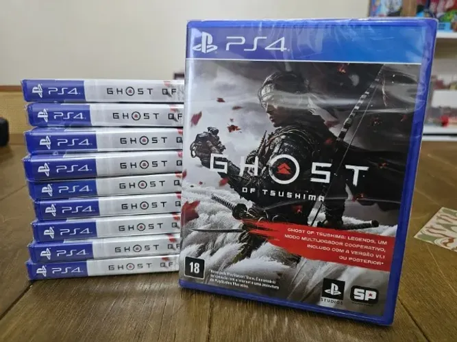 Lote 10 Ghost OF Tsushima Lacrado Ps4