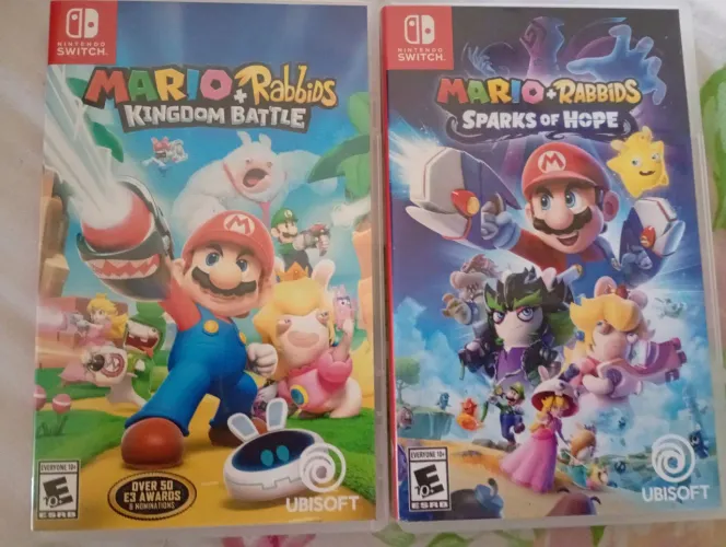 Mario e Rabbids 1 e 2