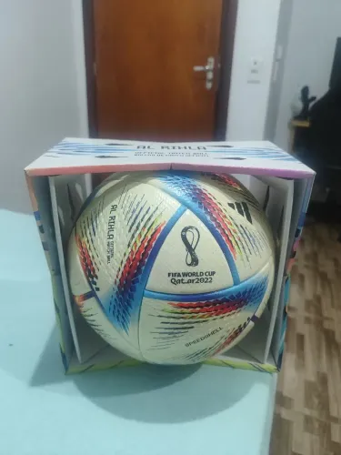 Bola Adidas Al Rihla Oficial Match Ball com caixa