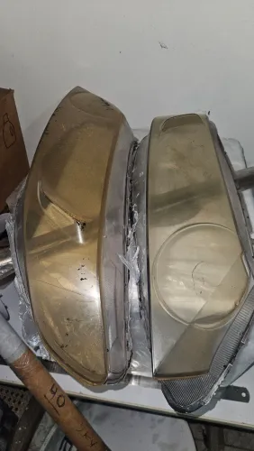 Par de lentes para farol de New Civic.
