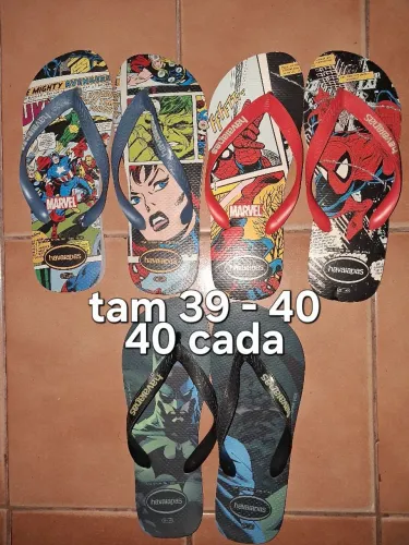 Havaianas tamanho 39