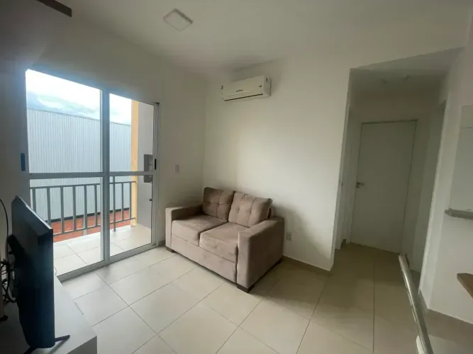 Aluguel - Apartamento Mobiliado 2 Quartos Bairro Ponta Negra