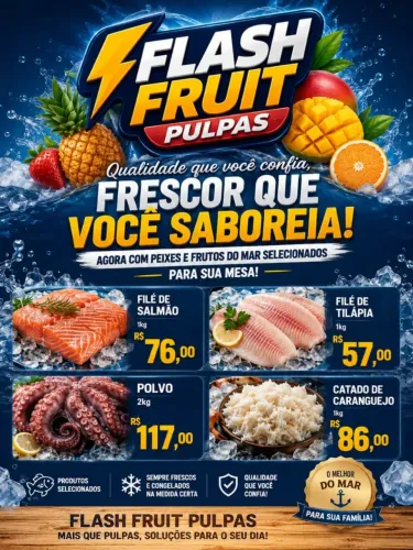 Polpas de frutas 1kg 