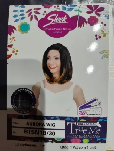 Linha de Peruca Natural Luxuosa