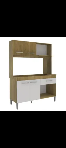 Cozinha compacta nova na caixa