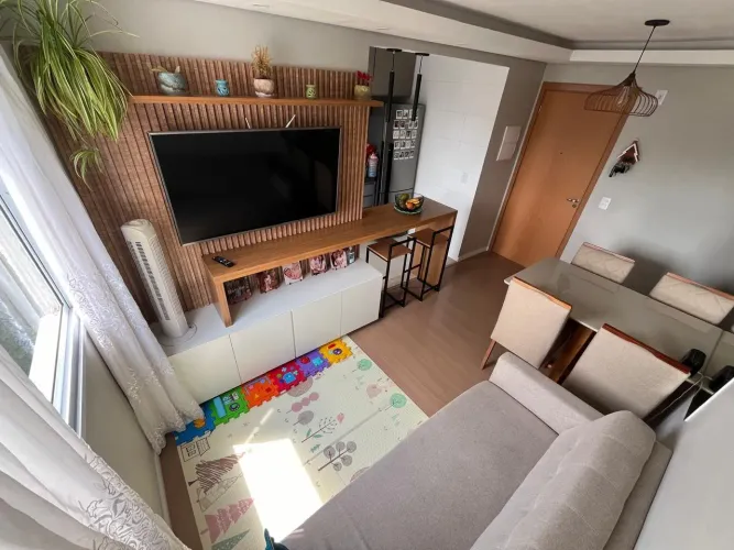 Apartamento para Venda em Cajamar, Portais (Polvilho), 2 dormitórios, 1 banheiro, 1 vaga