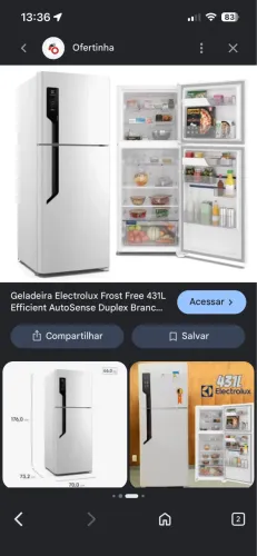 Vendo geladeira 