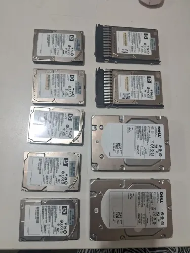 HD da marca Dell e HP excelentes