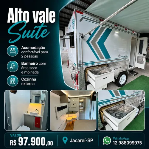 Alto Vale Trailer Suíte Zero km