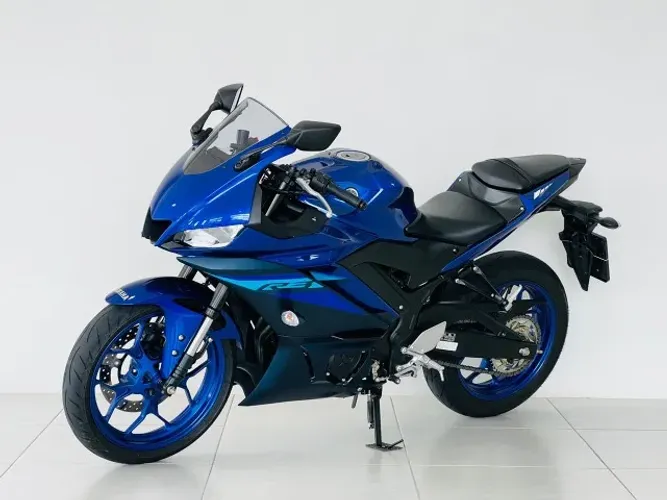 yamaha r3 abs 2025 azul