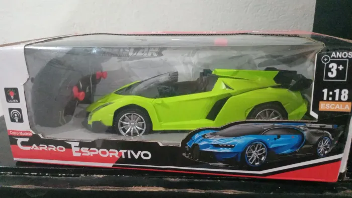 CARRO DE CONTROLE REMOTO ?