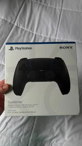 Controle Dual Sense Ps5 Preto - Novo, Lacrado com Garantia e Nota Fiscal!!