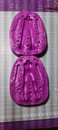 Molde de silicone para biscuit funkson G masculino biscuitando com vivi