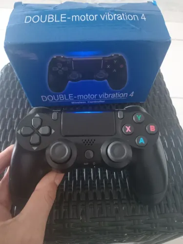 CONTROLE ps4 Bluetooth novo com notafiscalR$80