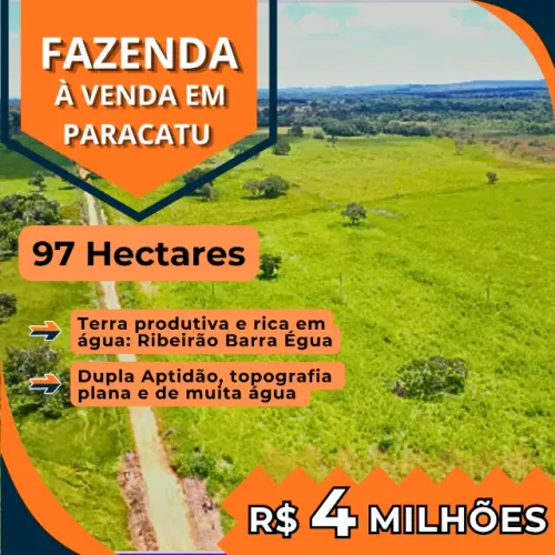 Fazenda 97 hectares