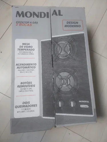 Cooktop de 2 boca ... no débito ou pix faço por 250$