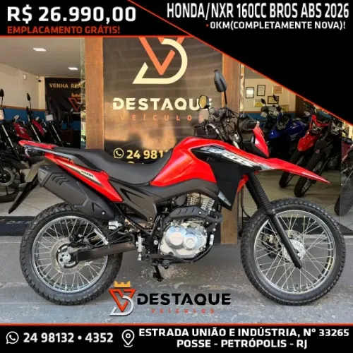 HONDA / NXR 160CC BROS ABS 2026 0KM