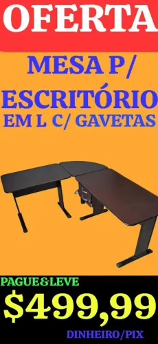 DESAPEGO! MESA P/ ESCRITÓRIO, LEIAM: