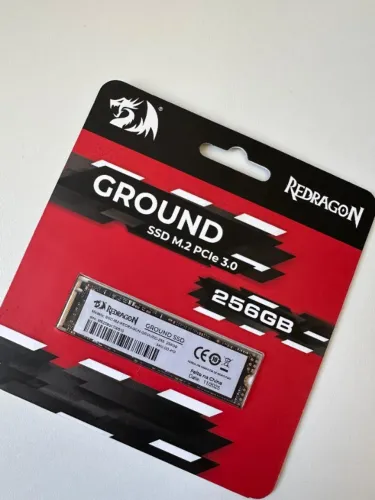SSD M.2 NVMe Redragon 256GB (LACRADO E COM NOTA FISCAL)